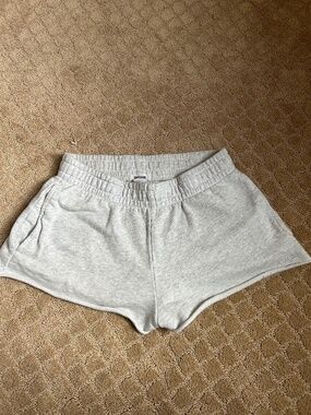 Garage Grey Sweat Shorts Small Size